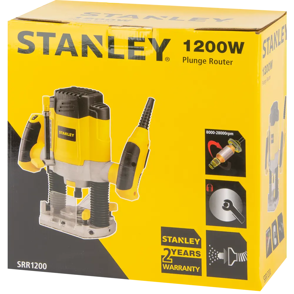 Фрезер сетевой универсальный Stanley SRR1200, 1200 Вт STLM-2008713 - Вид №7