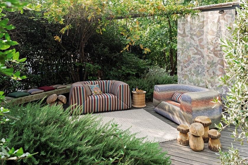 MissoniHome 3-х местный тканевый диван Gravità sun-id-1513174 - Вид №3