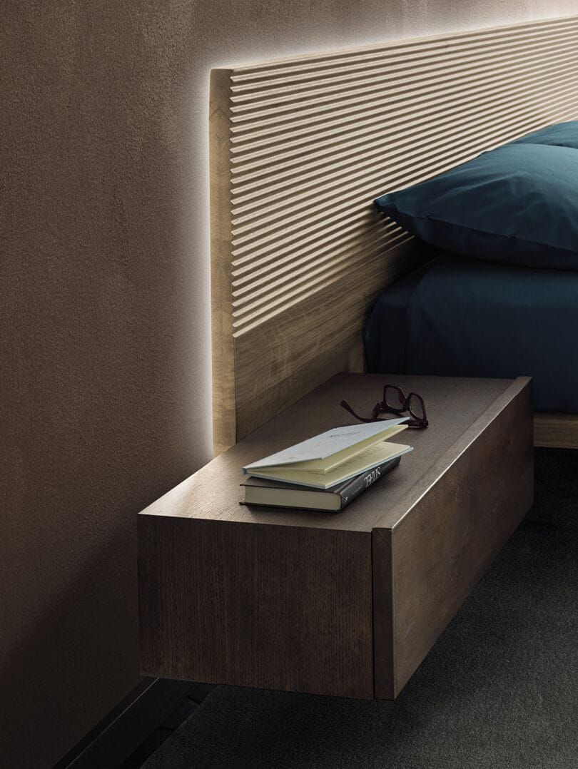 Двуспальная кровать из массива дерева Devina Nais ZEN ARCH-00030643 - Вид №8