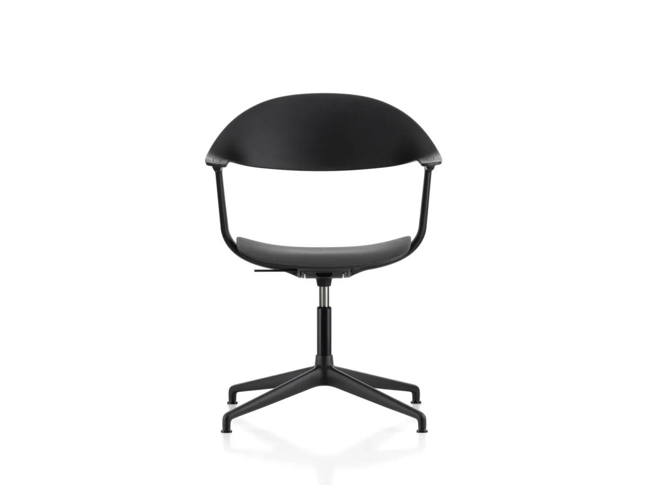Переработанный пластиковый стул с четырьмя спицами VITRA Mynt ARCH-00051568 - Вид №1