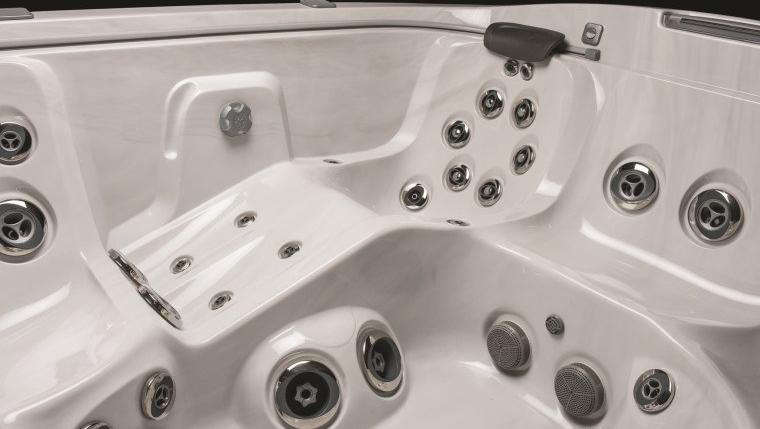 Jacuzzi® Квадратный мини-бассейн с гидромассажем J-500™ sun-id-1432158 - Вид №6