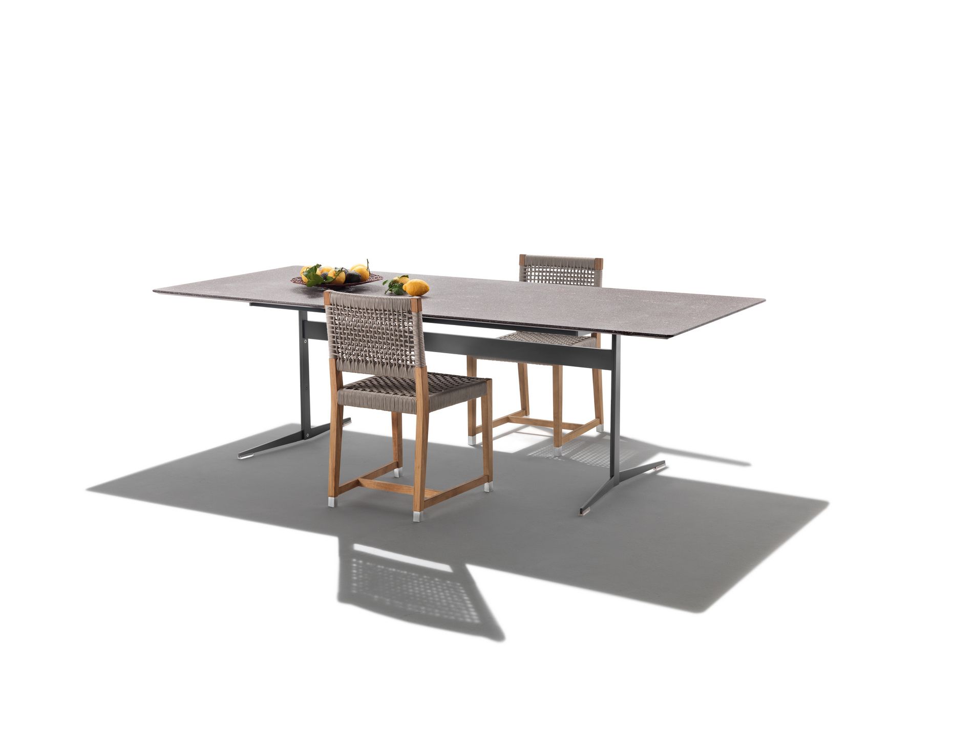 Прямоугольный каменный стол Flexform ARCH-00122916 - Вид №1