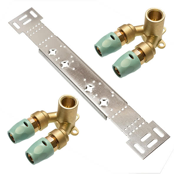 123981G201216 SANHA 23981G 3fit-Push монтажный набор 20x1/2x16 мм  - Вид №1