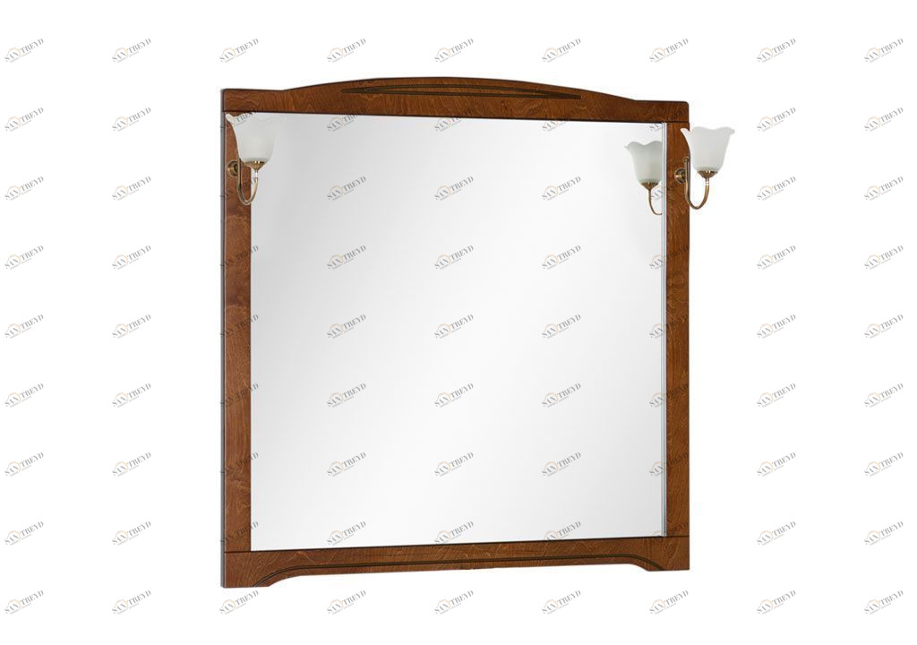 Зеркало Aquanet Луис 110 темный орех 00173212