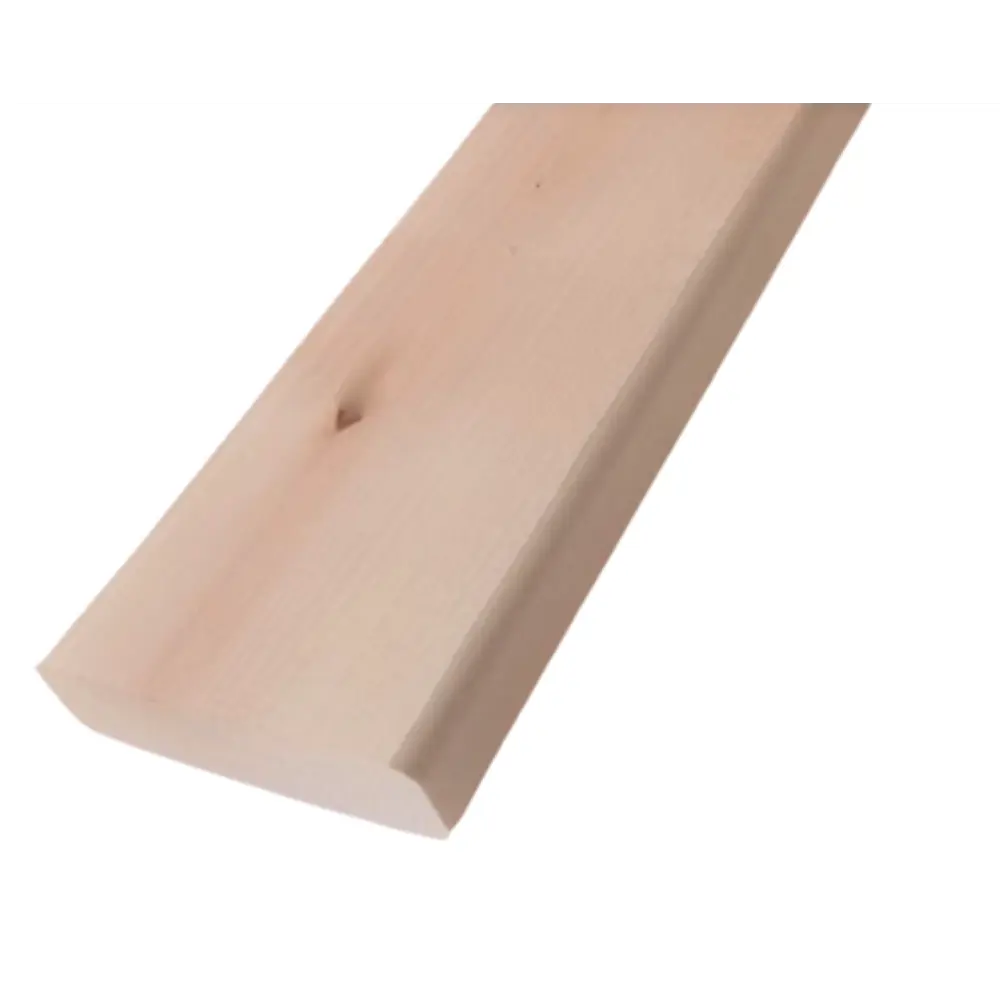 Полок сращенный 26х90х1200 мм Липа AB прямой с фаской угла Santreyd STLM-2105801