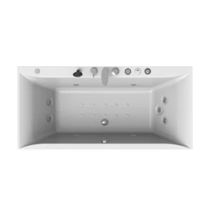 Гидромассаж "Лечебный Chrome" на ванну Палермо (двигатель 900 Вт, джет Джереми - 9 шт.)
