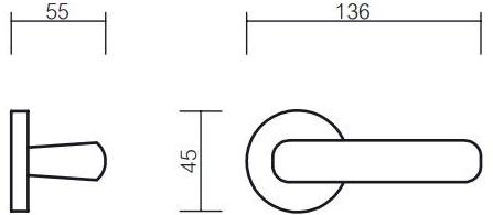 Pasini Ручка из латуни с накладкой  3281  - Вид №1