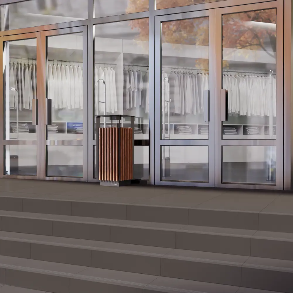 Керамогранит ECOGRES EM03 серый 60×60 см для стен и фасадов 83882066 Керамический Гранит STLM-0045381 - Вид №7