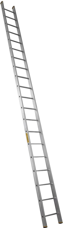 Алюминиевая профессиональная односекционная приставная лестница P1 9118