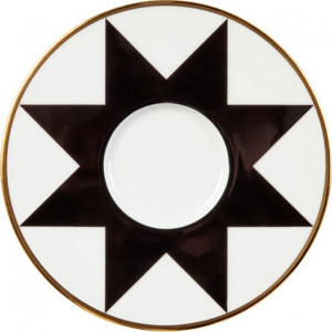 10645943 Sieger by Furstenberg Набор чашек для эспрессо закругл. с блюдцем Sieger by Furstenberg "Мой фарфор! Золотой дворец" 80мл Фарфор