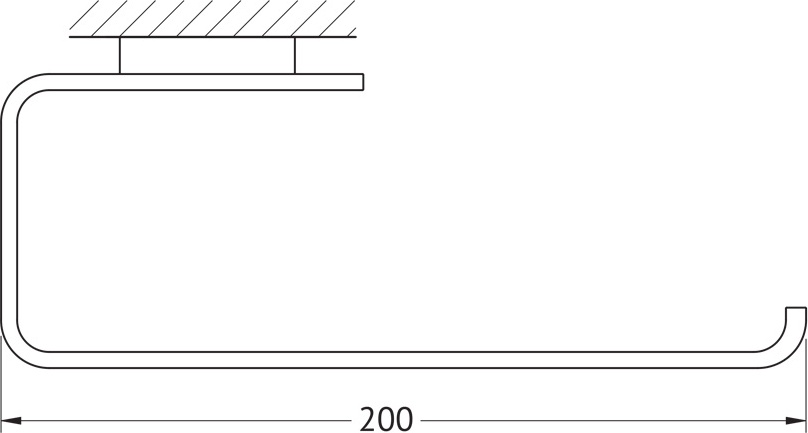 8313 Держатель полотенец ARTWELLE Regen - Вид №1