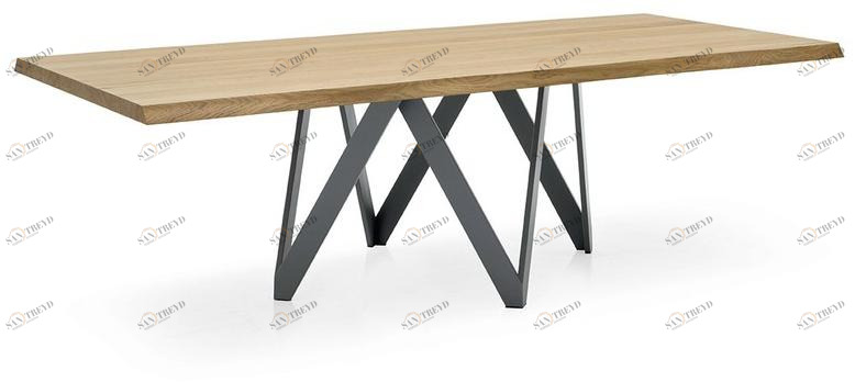 Calligaris Прямоугольный стол из фанерованной древесины  Cs/4092-r 250 