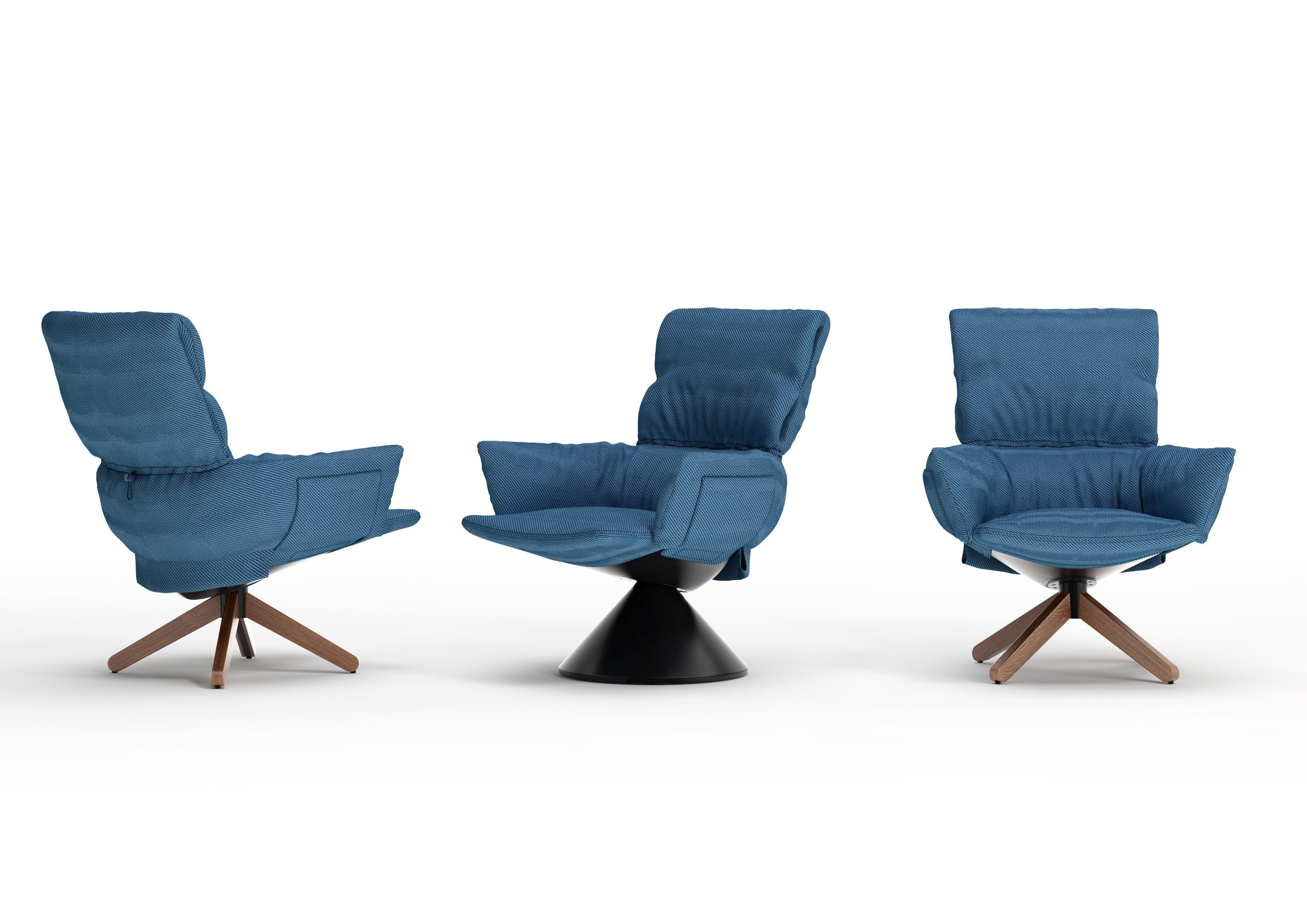 Съемное кресло с деревянной основой CAPPELLINI Lud'o Lounge ARCH-00045468 - Вид №1