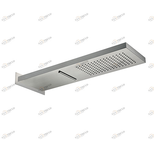 CRIPD384 Душевая лейка против известкового налета со встроенным водопадом и системой настенного монтажа Cristina Rubinetterie 