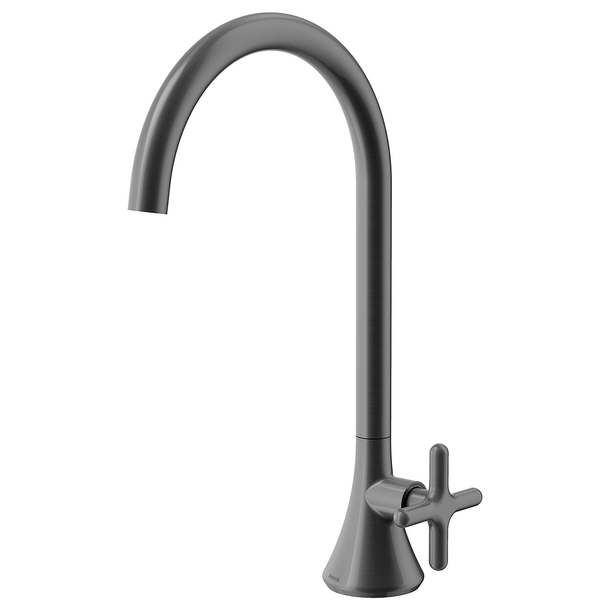 00920970 Смеситель для ванной 340 матовый графит Docol LISS 