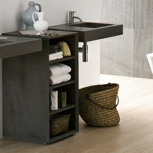 ПОЛКА НАПОЛЬНАЯ ИЗ КАМНЯ SOUL 45Х85 СМ