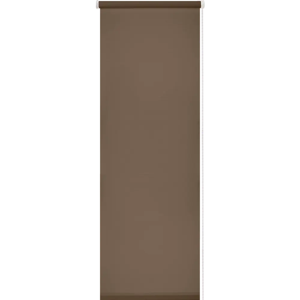 Штора рулонная Inspire Шантунг 120x175 см коричневая 82668404 STLM-2189275 - Вид №1
