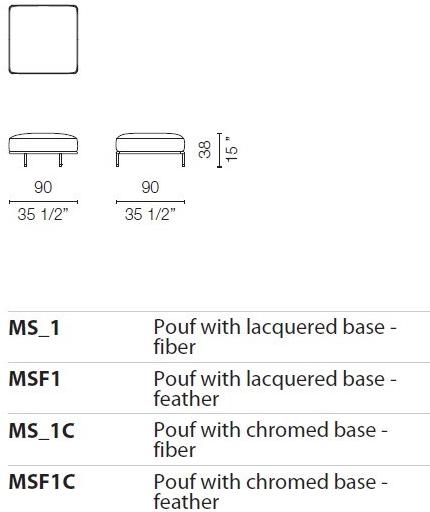 Cappellini Модульный диван со съемным чехлом Cap martin sunset sun-id-1481294 - Вид №28