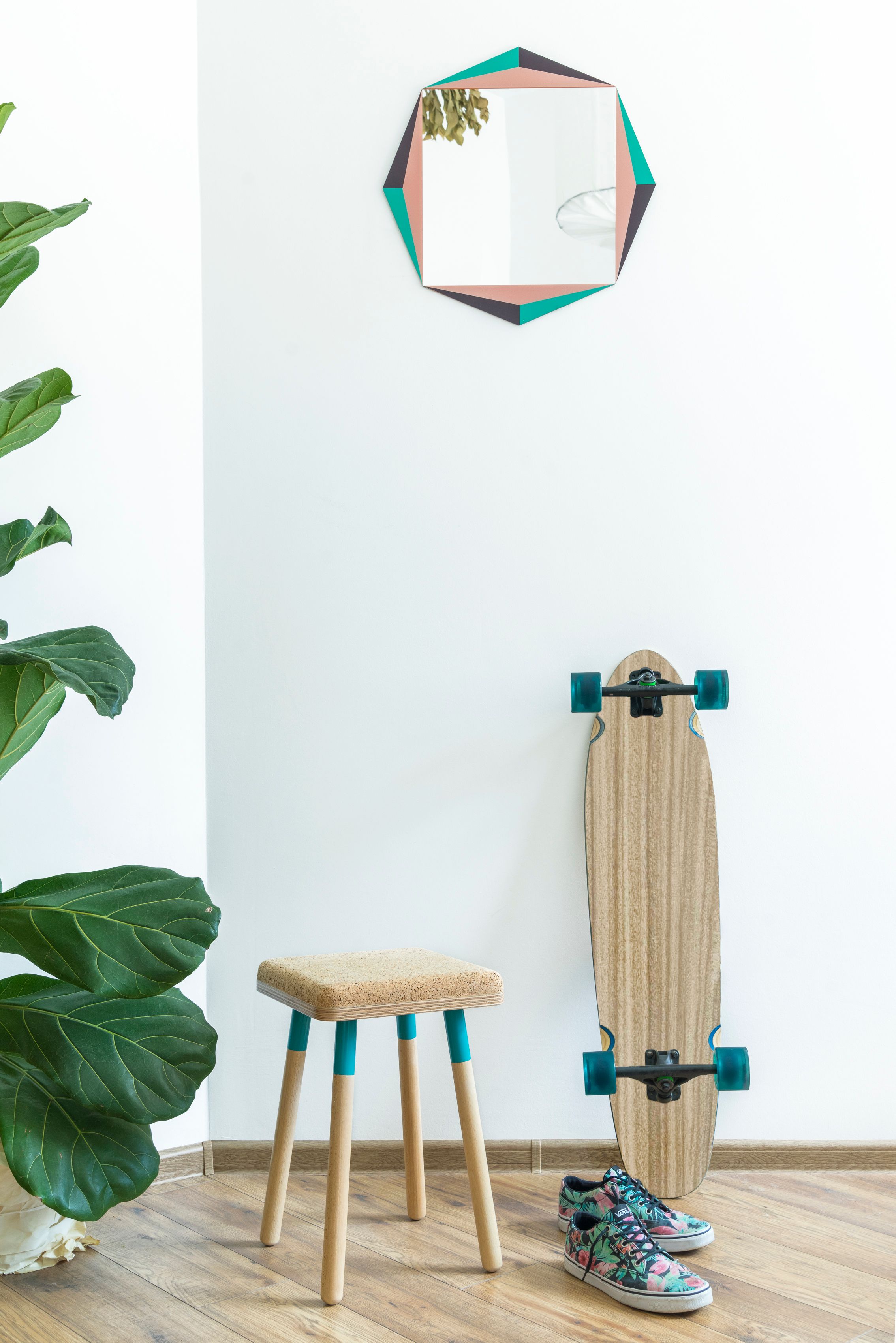 Низкий табурет из пробки Askia ARCH-00152610 - Вид №9