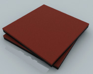 Резиновая плитка ecospline 500*500*30 мм EcoSpline sun-id-2068059