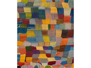 Прямоугольный шерстяной ковер