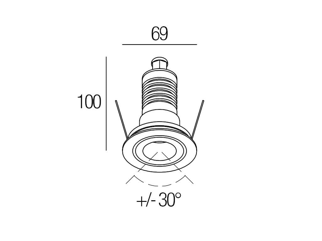 Утопленный светодиодный прожектор Flexalighting TYRONE 6 ARCH-00148128 - Вид №2