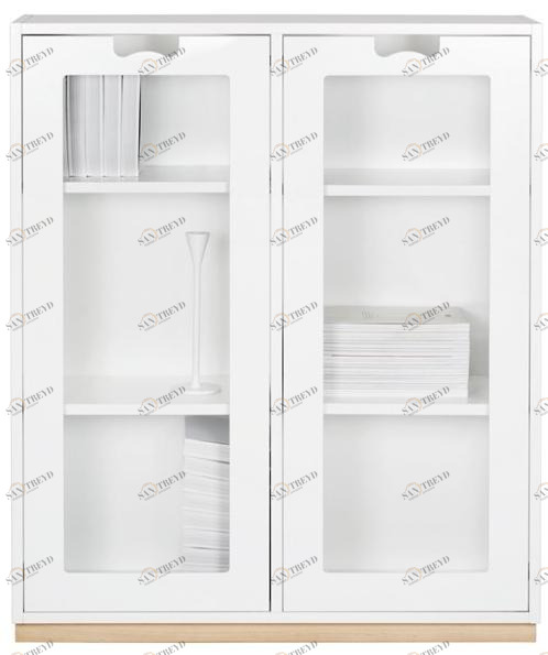 ASPLUND Буфет лакированный с распашными дверцами Snow sun-id-1418899