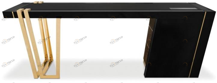 LUXXU Стол из лакированного дерева Apotheosis sun-id-1459056