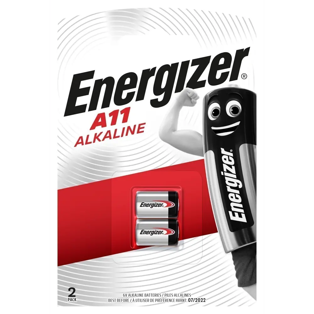 Батарейка Energizer A11 алкалиновая 2 шт STLM-2078405