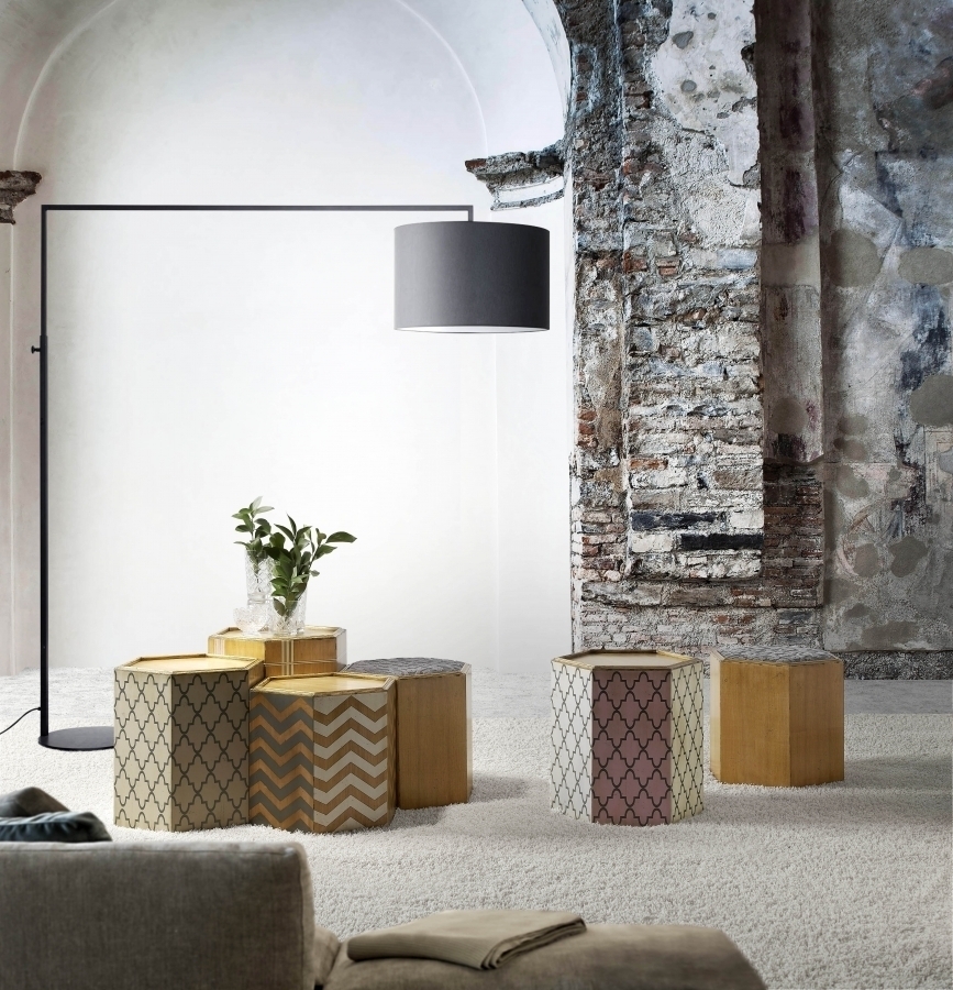 079056 Столик 4 Lola Glamour hexagonal Santreyd - Вид №3