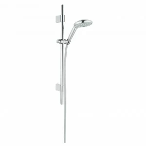 Душевой гарнитур GROHE Rainshower 130 (ручной душ, штанга 600 мм, шланг 1750 мм), хром (28767001)