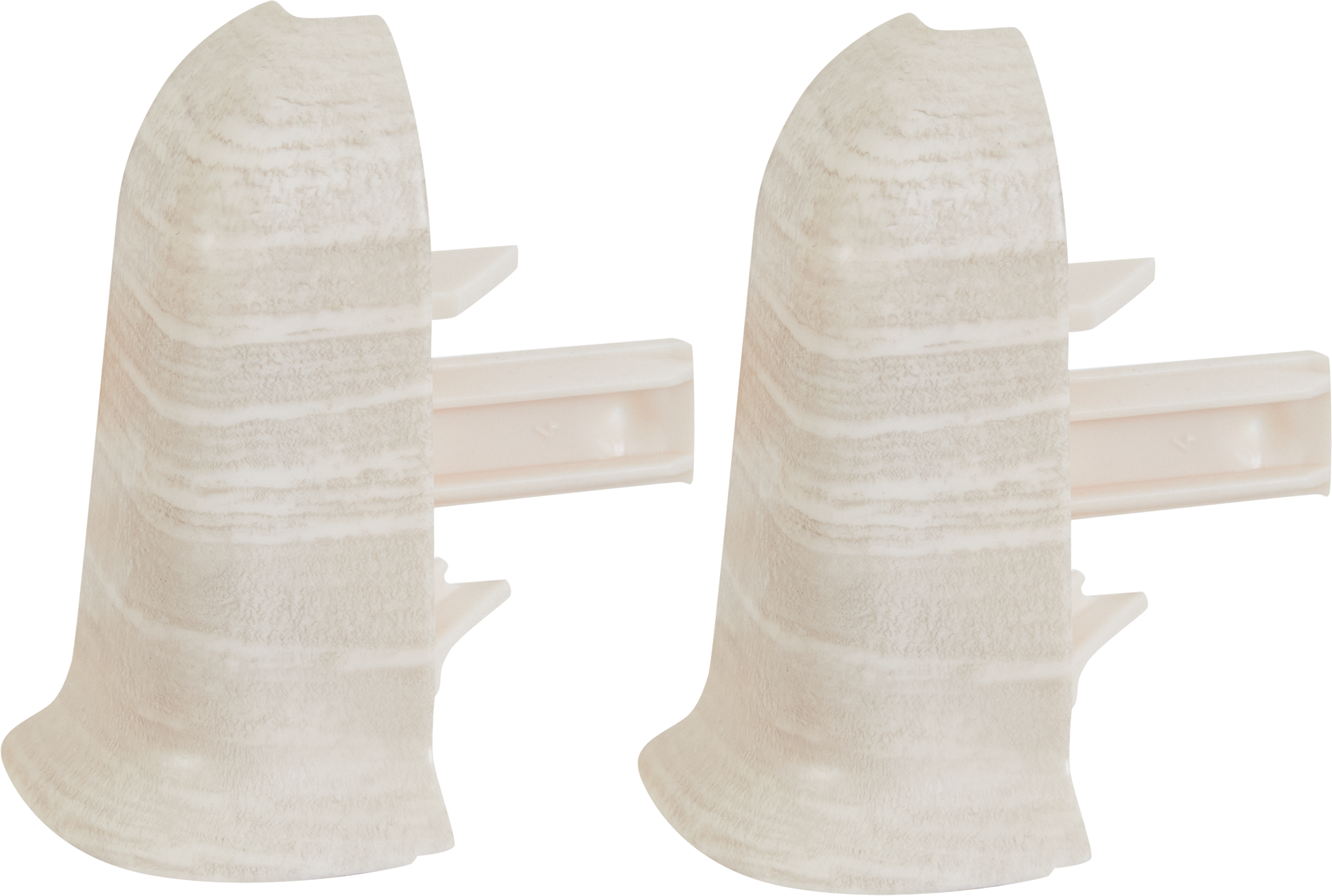 84737330 Угол внешний для плинтуса «Дуб Морской», высота 62 мм, 2 шт. STLM-0054451 LIDER 