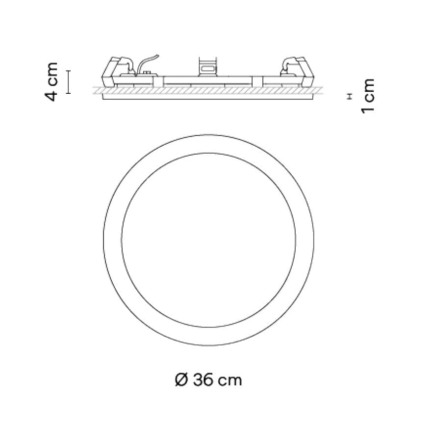 Светодиодный потолочный светильник Vibia Circle ARCH-00069982 - Вид №6