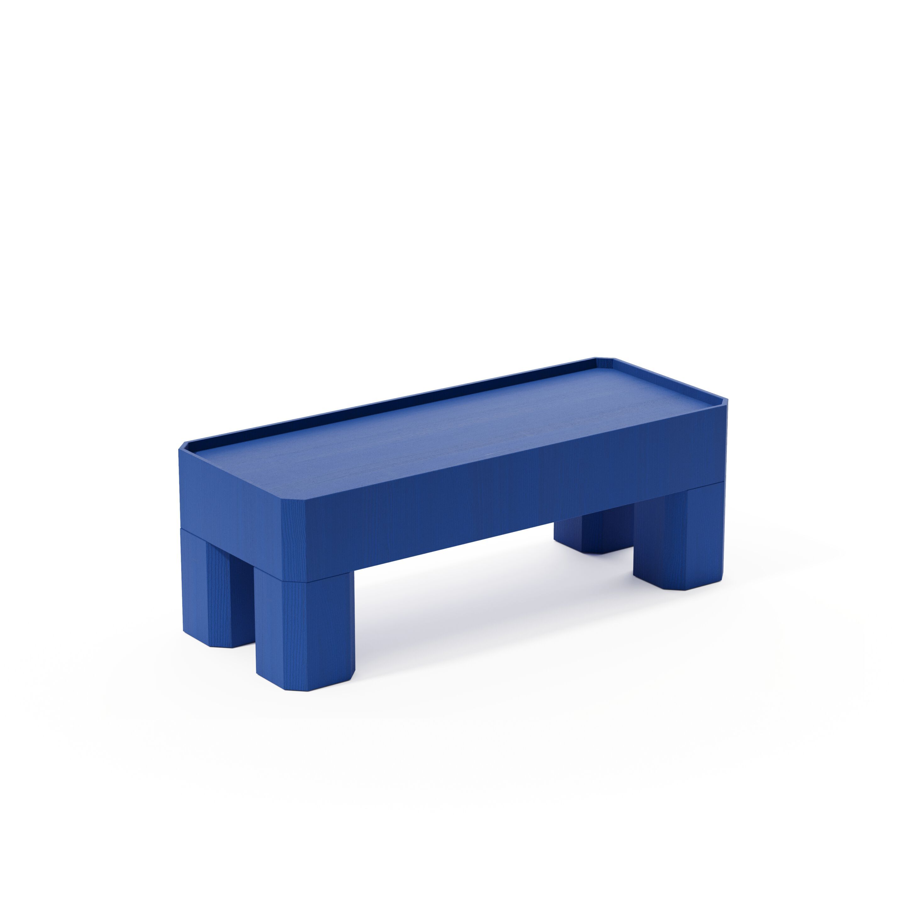 Деревянный прямоугольный высокий журнальный столик Joyf блок ARCH-00039712 - Вид №7