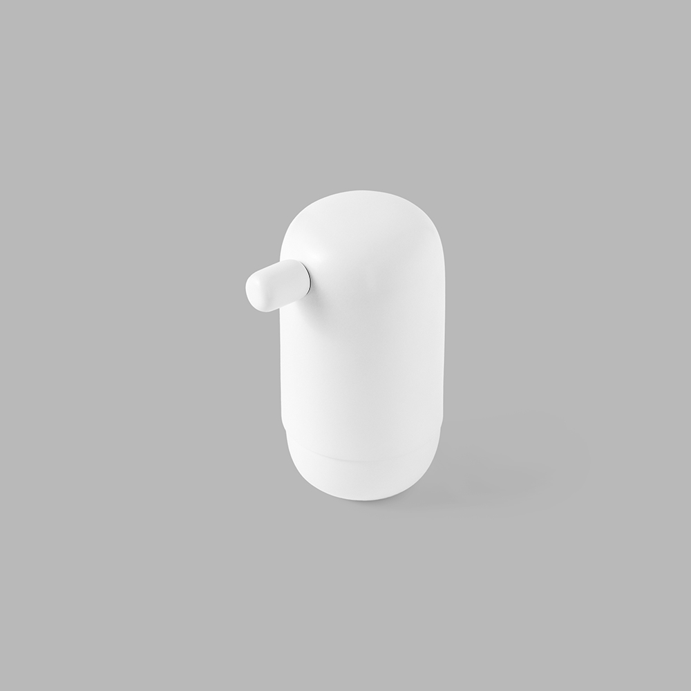 128007R9001 Дозатор мыла из гальки - белыйd line Bjarke Ingels Group 