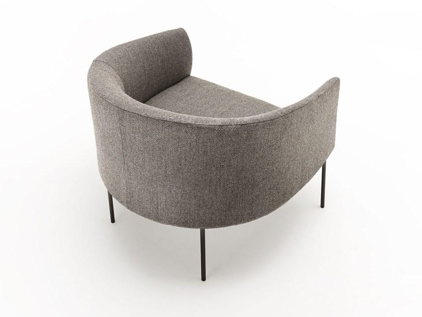 Living Divani Кресло из ткани со съемным чехлом с подлокотниками Era sun-id-1501295 - Вид №1