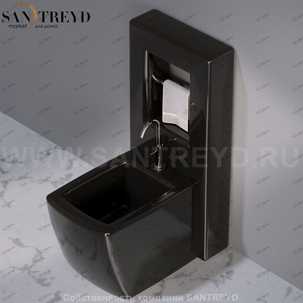 C302VX.104 Настенный керамический шкаф для биде напольное WALL A. e T. Italia AeT ITALIA