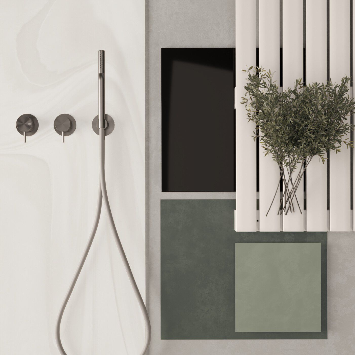 Мебель для ванной комнаты Corian® Acquapazza чистый ARCH-00092028 - Вид №7