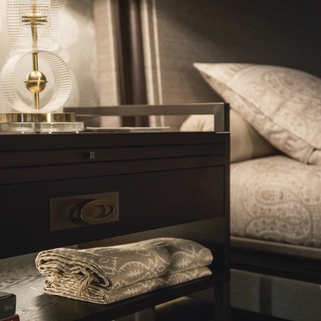 KOHRO Жаккардовая льняная ткань с графическими мотивами Darshan K0052405 - Вид №3