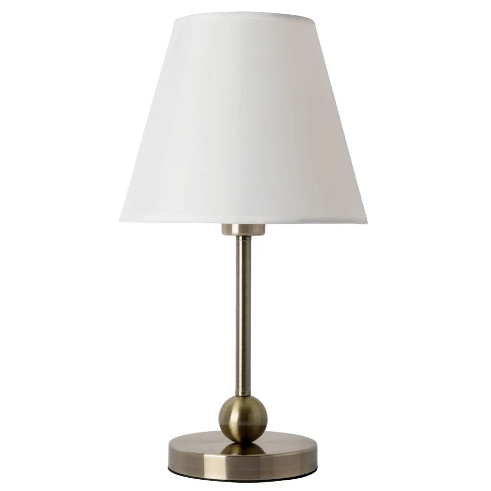 Настольная лампа Arte lamp Elba E27 1x60 бронза STLM-2020220