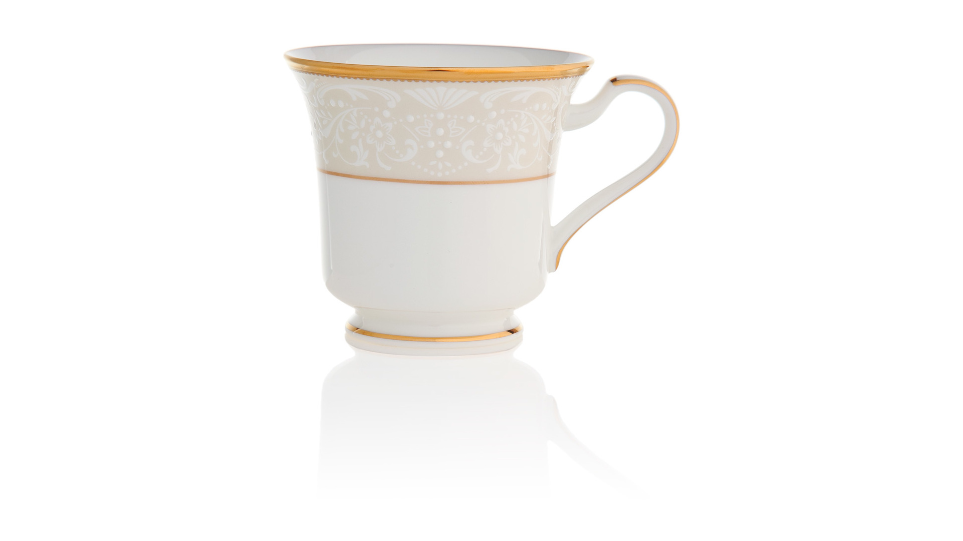 10632937 Noritake Сервиз чайный Noritake "Белый дворец" 6/15 Фарфор костяной  - Вид №3