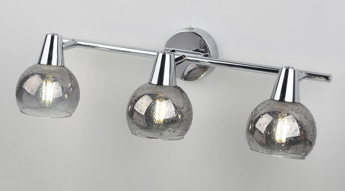 Спот настенный цвета хром Rivoli Gocce 7007-703 RIVOLI GOCCE 00-3924514 Хром  - Вид №1