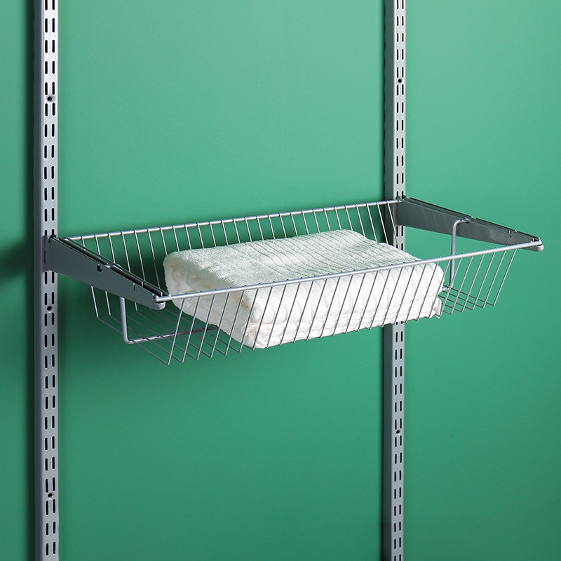 Полка-корзина , 603x306x118 мм, серый LJPS0342 Public Steel Россия  - Вид №1