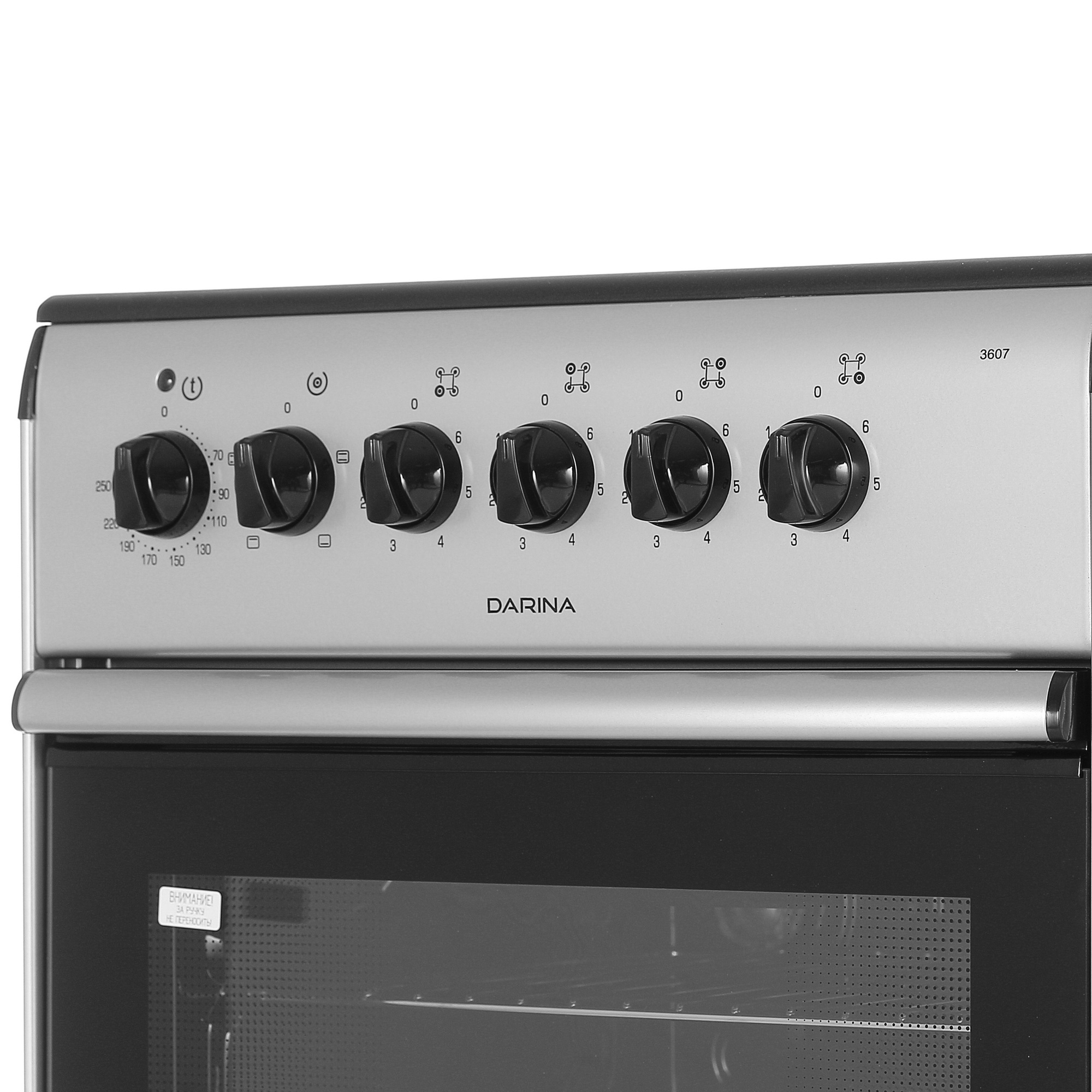 1671046 Электрическая плита DARINA 3607 S серебристый STDN-0006271 - Вид №3