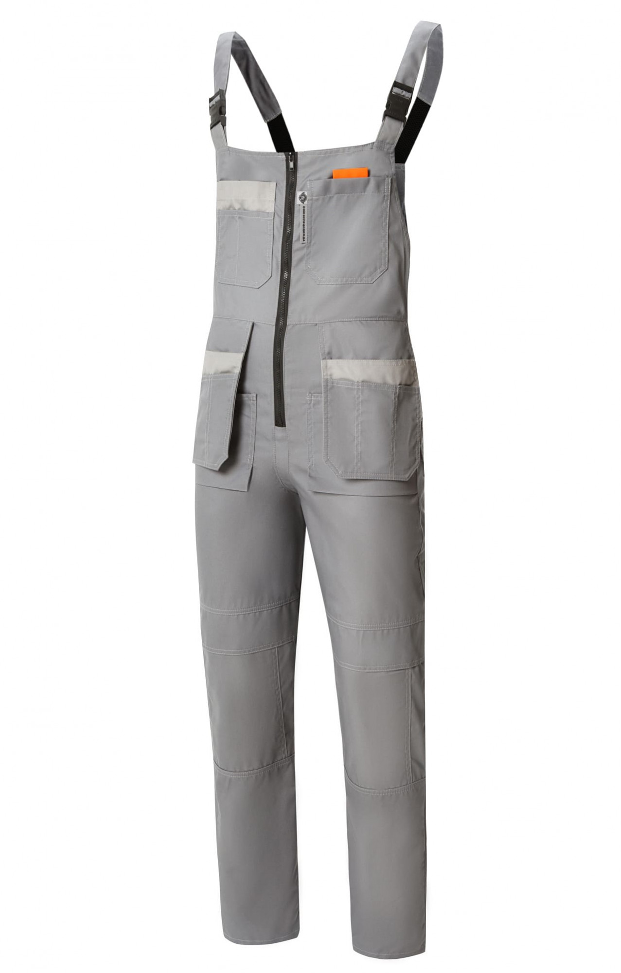 69429 Полукомбинезон "Профессионал-2" темно-серый со светло-серым  Летняя спецодежда  размер 44-46/170-176 
