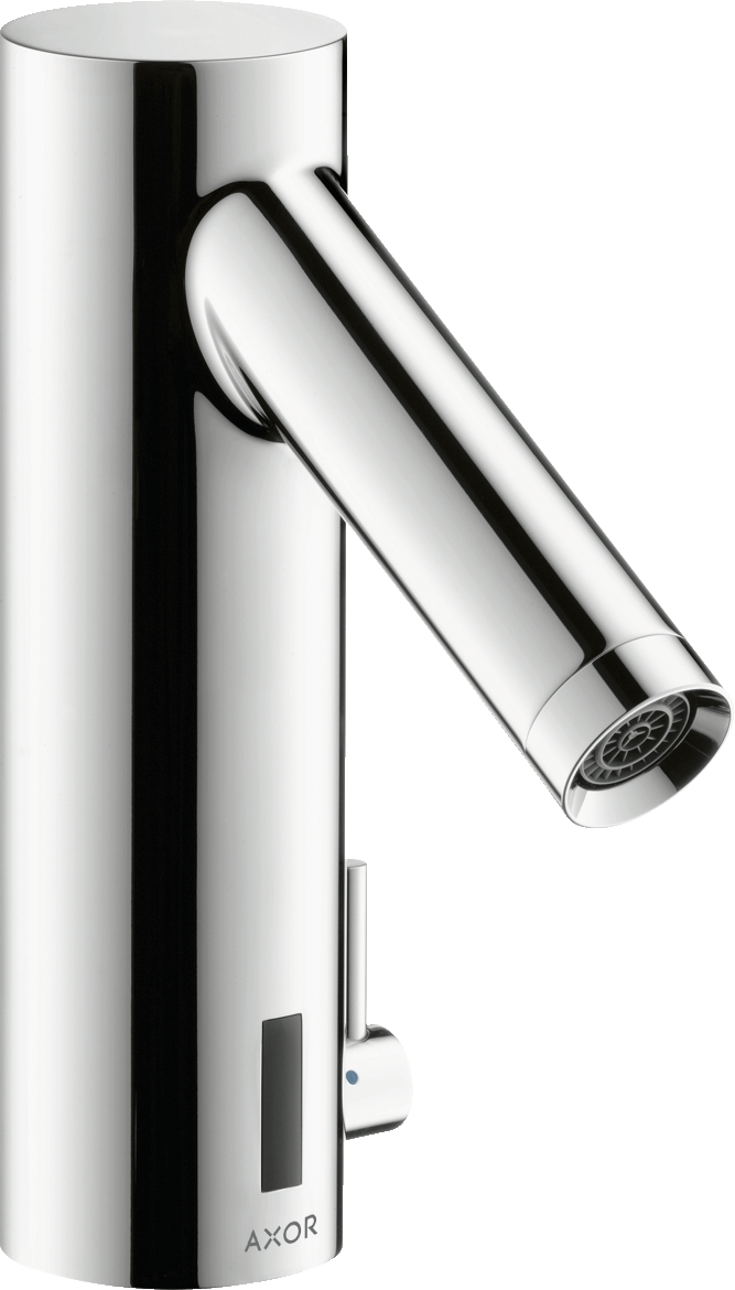 10101000 Электронный смеситель для раковины с контролем температуры AXOR STARCK с батарейным питанием