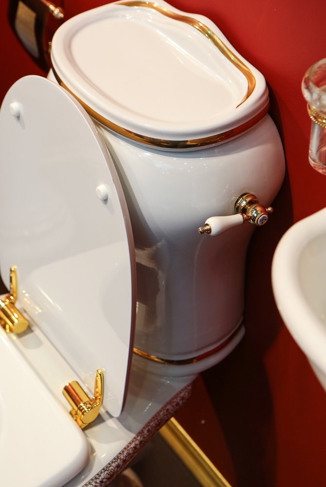 ML.MLD-25.702.D2/ML.MLD-25.708.D2/ML.OLV-29.012/ML.OLV-29.015/ML.RIC-29.040.BI.BR Напольный унитаз Migliore Milady - Вид №2