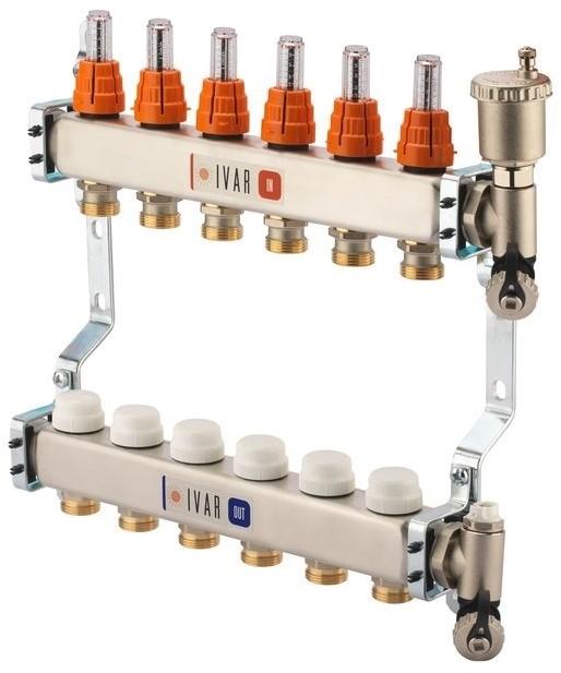 IVAR Распределительные коллекторы из нержавеющей стали sun-id-1397946 - Вид №5