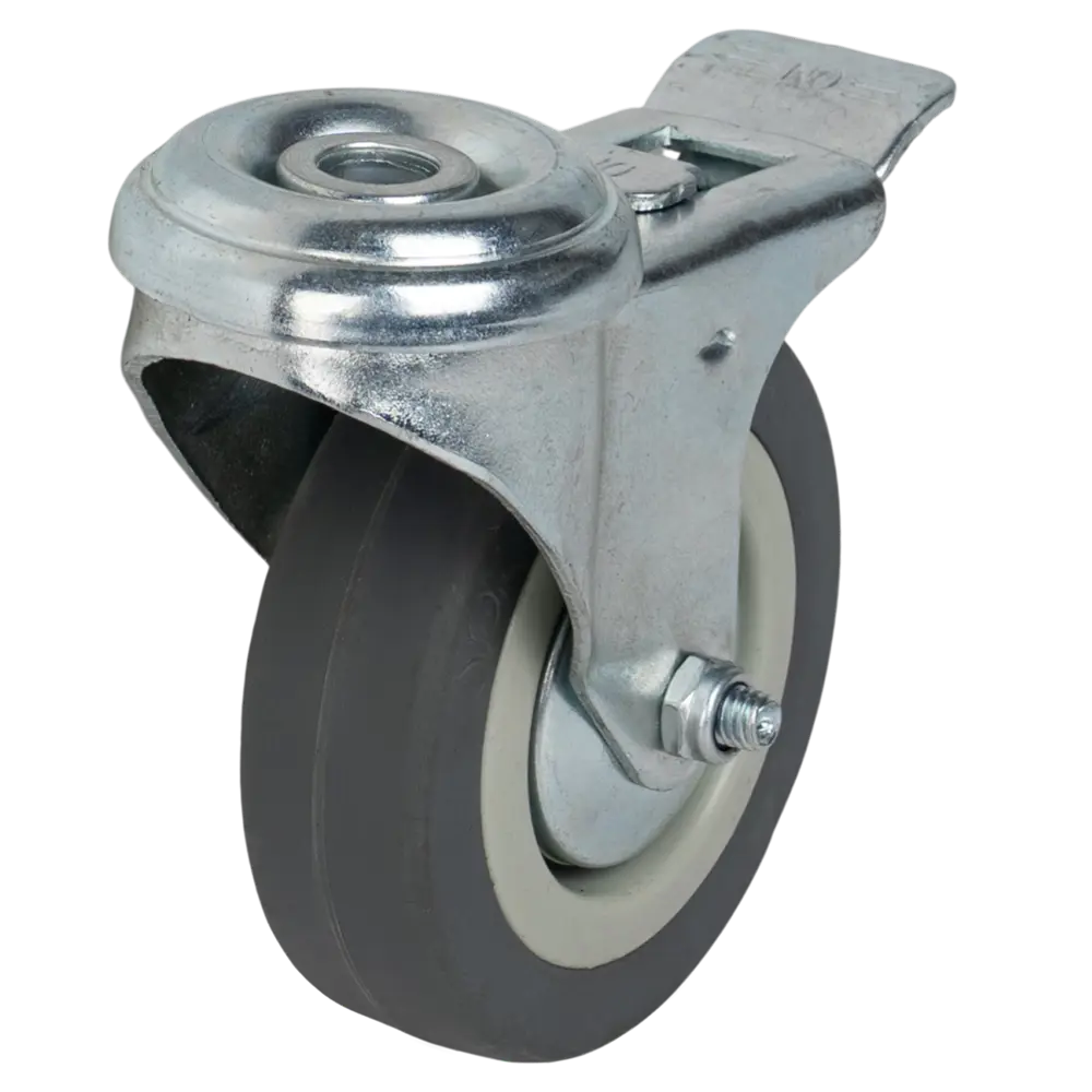 Колесо поворотное с тормозом 75 мм до 50 кг цвет серый Santreyd STLM-2119977