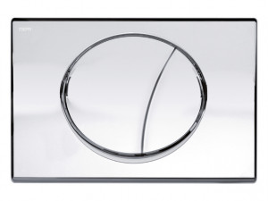 421670 MEPA  Смыв унитаза Кнопка смыва MEPAsun, технология двойного смыва хромированный блеск